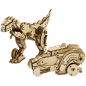 Preview: Mr. Playwood 3D Puzzle Transformer "Dinocar"