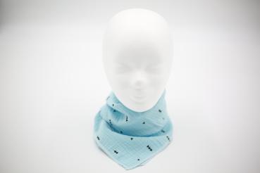 Musselinhalstuch / Halstuch 45 x 45