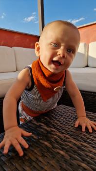 Preview: Dreieckstuch / Musselinhaltuch / Sabbertuch / Spucktuch