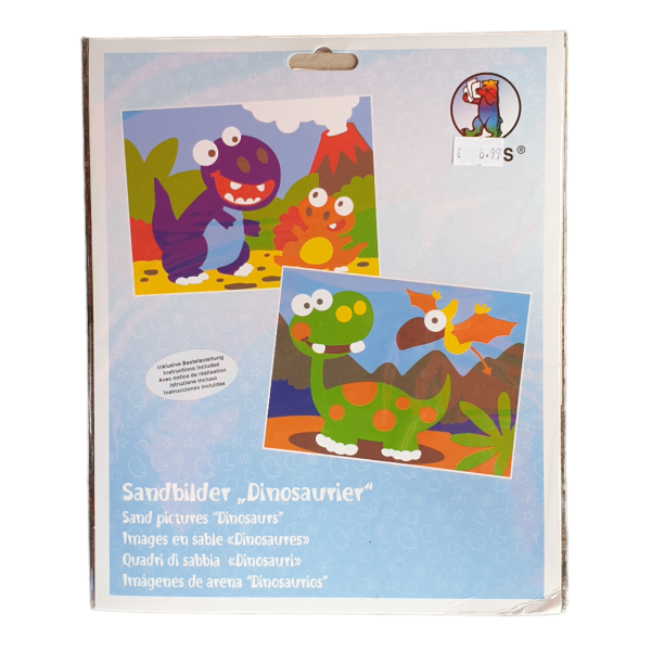 Ursus Sandbild "Dinosaurier"