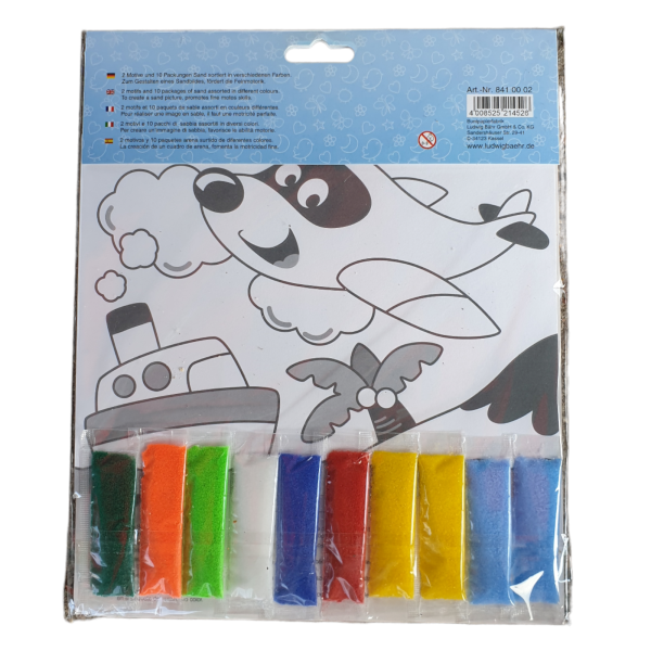 Ursus Sandbilder "Flugzeuge"