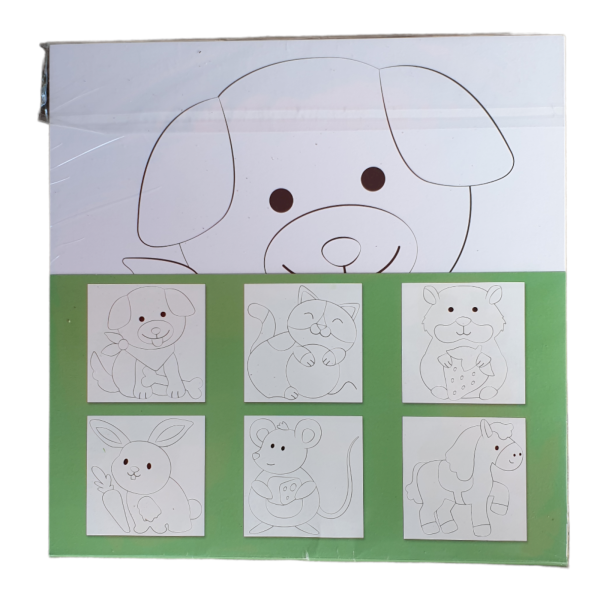 Knüllbilder Set "Haustiere"